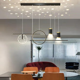 Night Sky Atmosphere Dining Room LED Pendant Light - Clowas